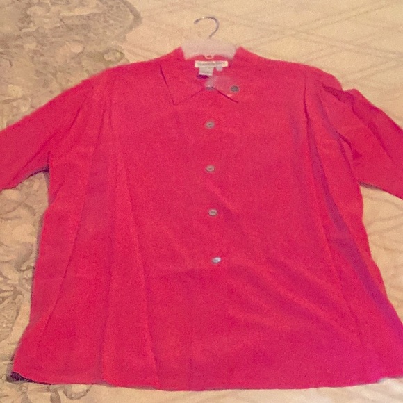 Bloomingdale's Tops Bloomingdales Silk Blouse Poshmark